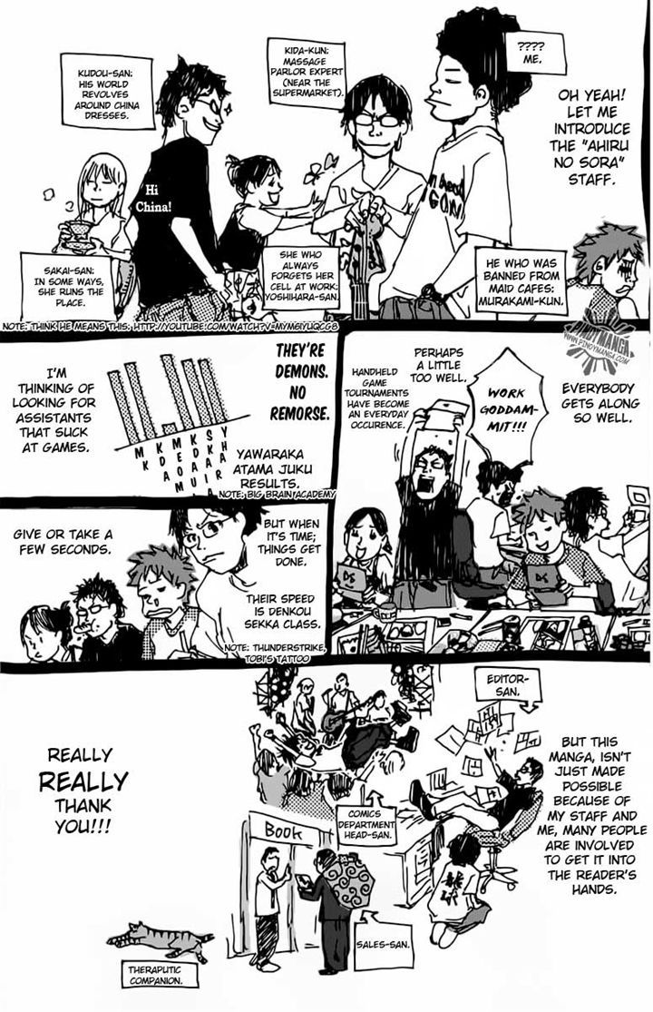 Read Ahiru no Sora Manga Online