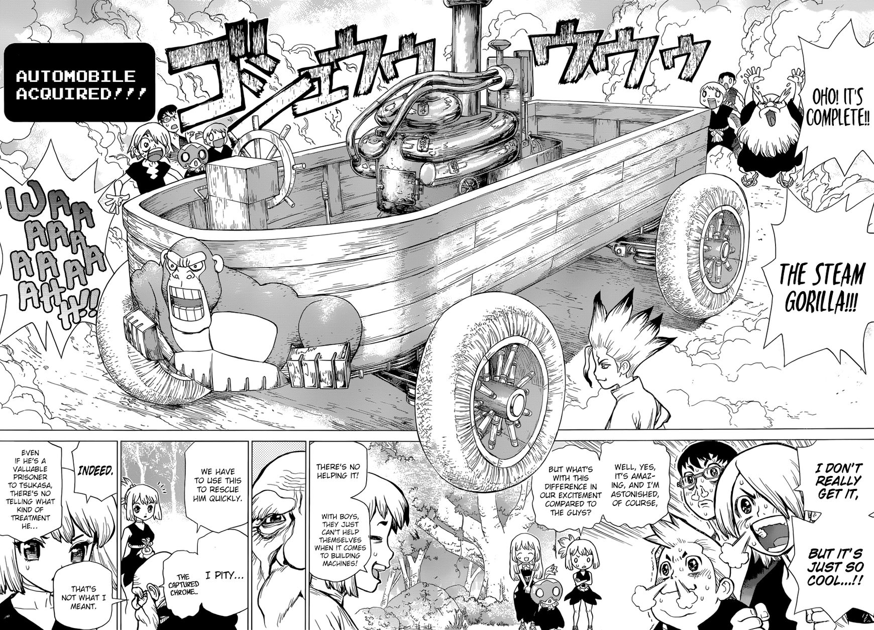 Read DrStone Manga Online