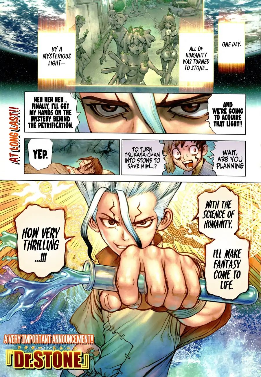Read DrStone Manga Online