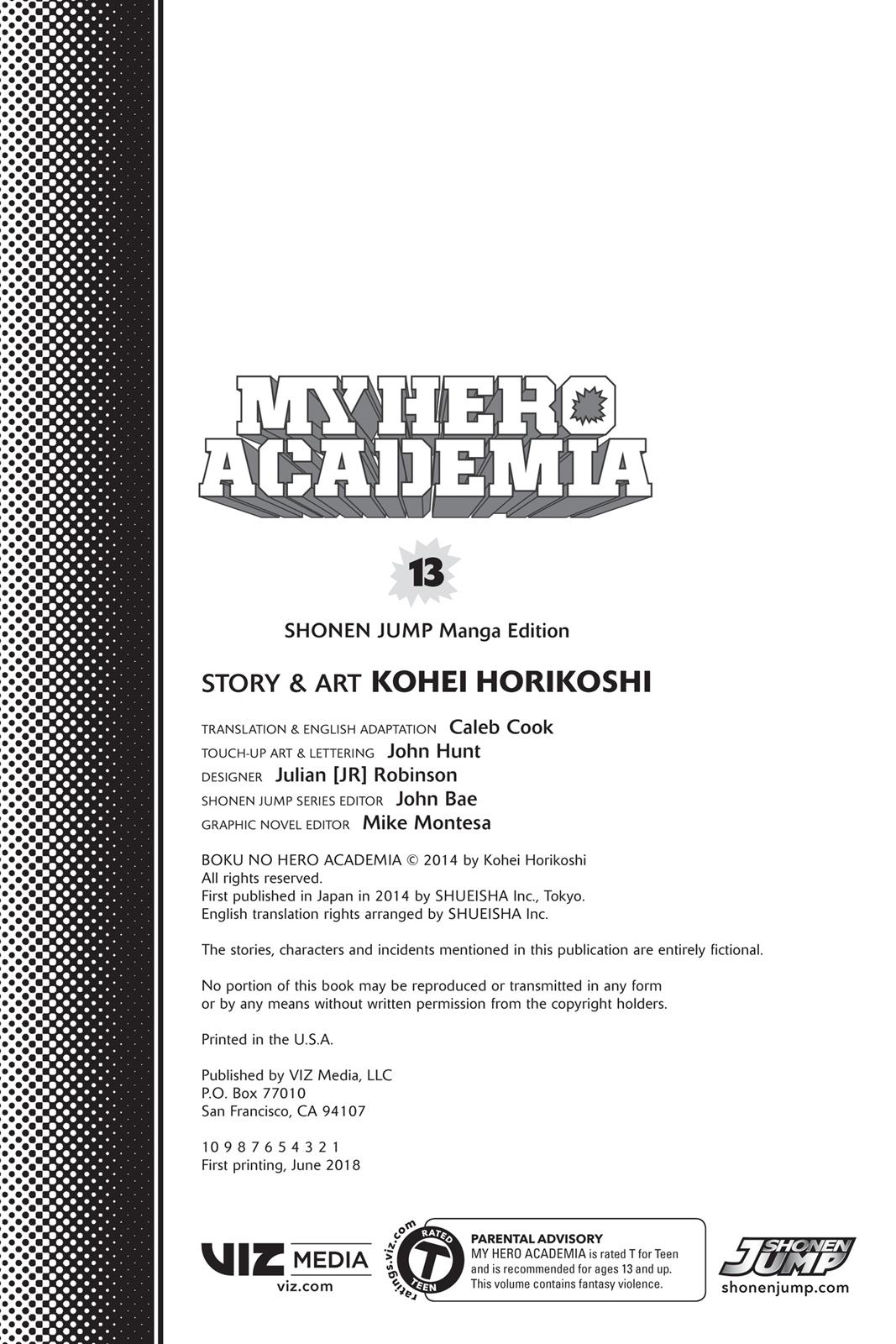 Read MyHeroAcademia Manga Online