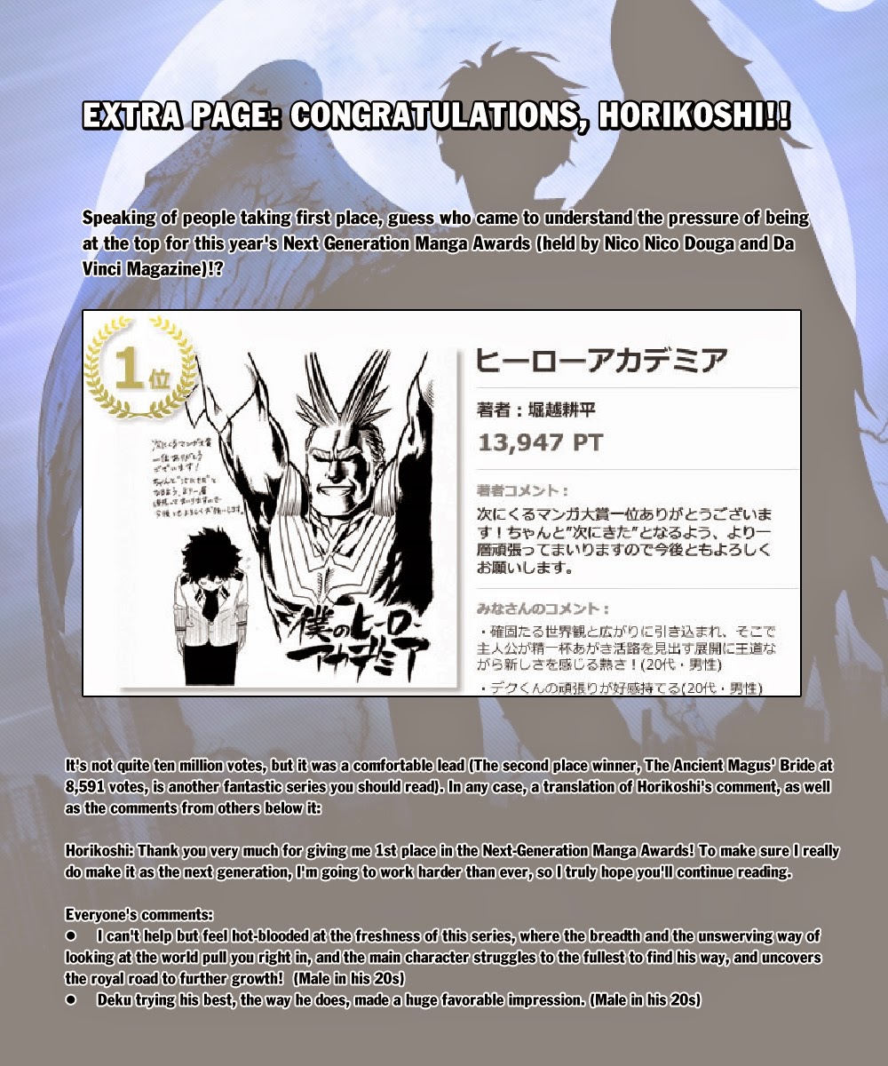 Read MyHeroAcademia Manga Online