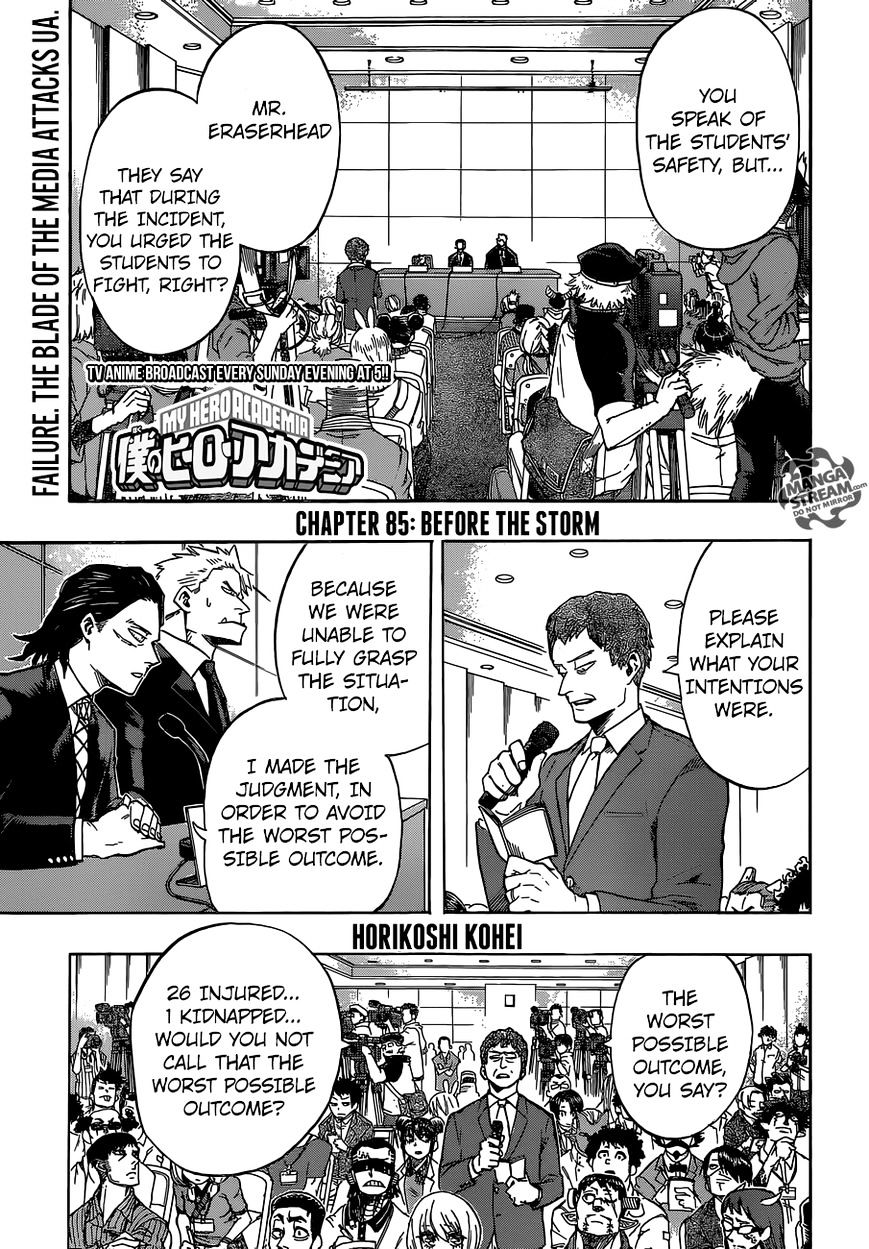 Read MyHeroAcademia Manga Online