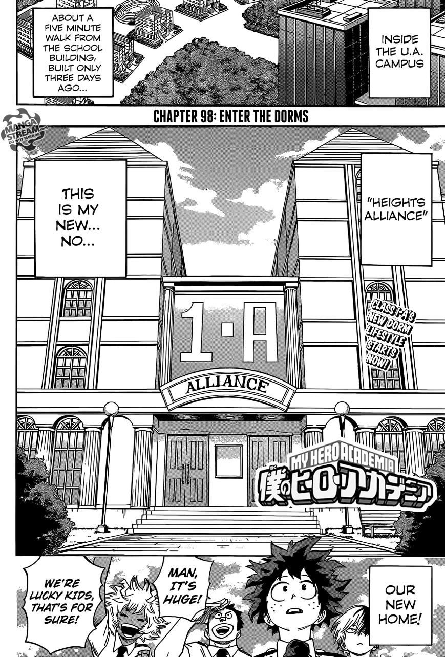 Read MyHeroAcademia Manga Online