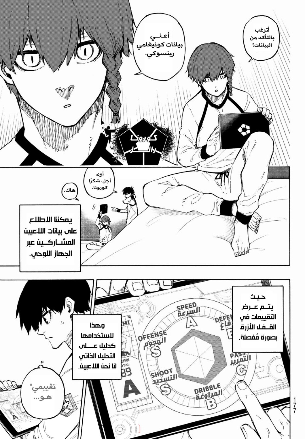 Read Blue Lock AR Manga Online