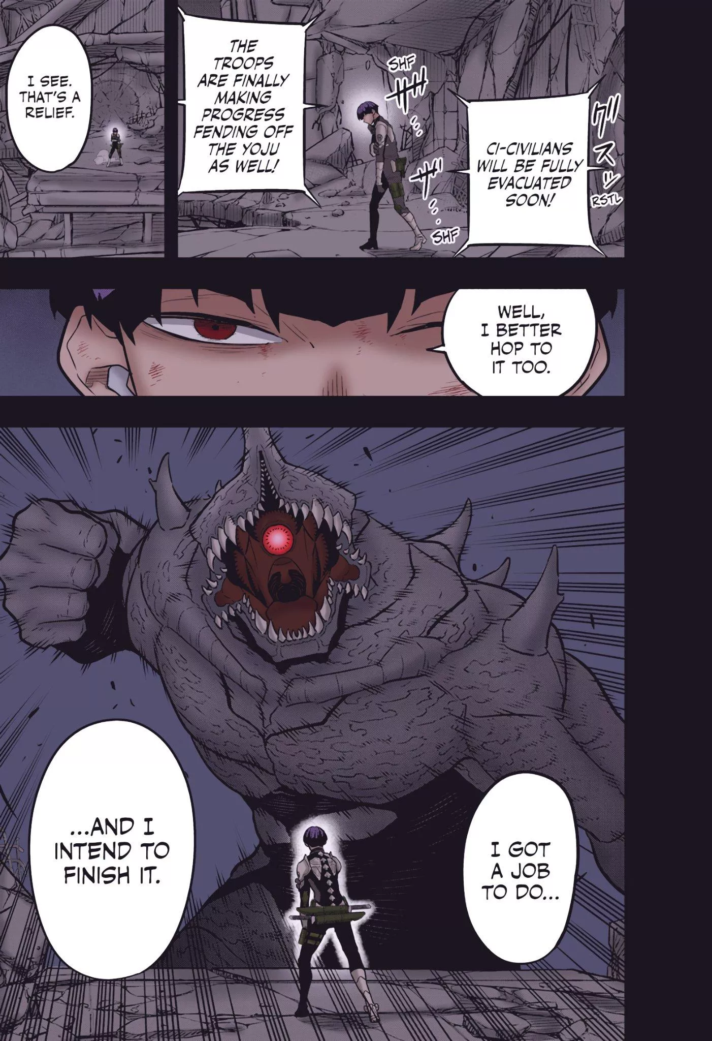 Read Kaiju No. 8 AR Manga Online