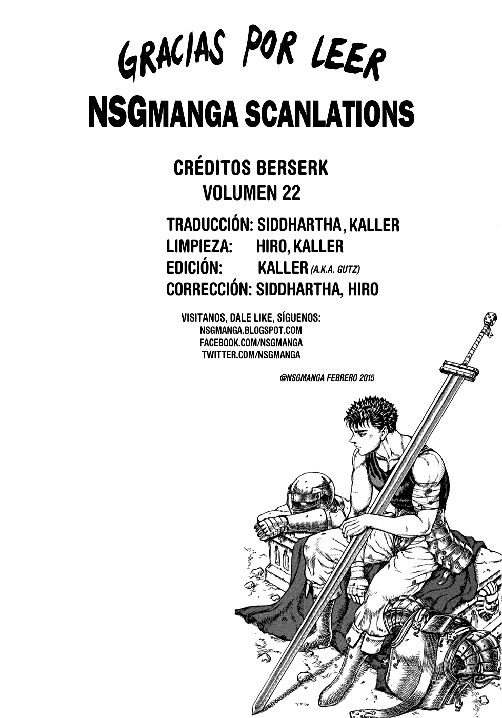 Read Berserk ES Manga Online