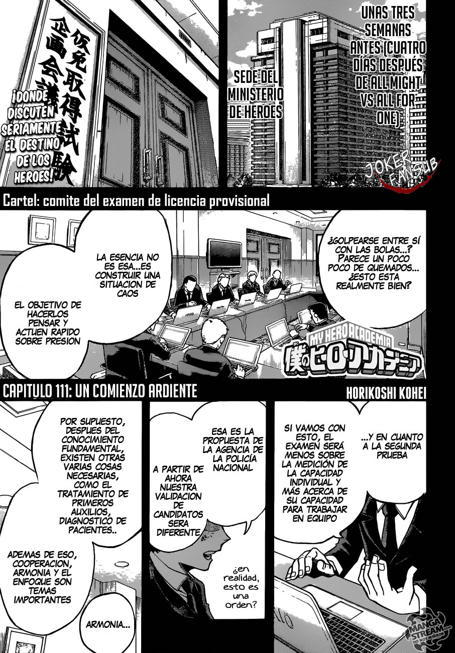 Read Boku no Hero Academia ES Manga Online