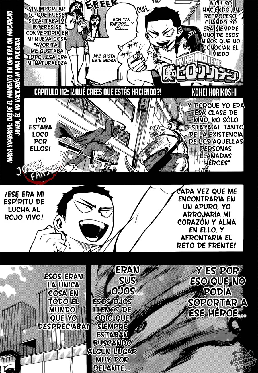 Read Boku no Hero Academia ES Manga Online
