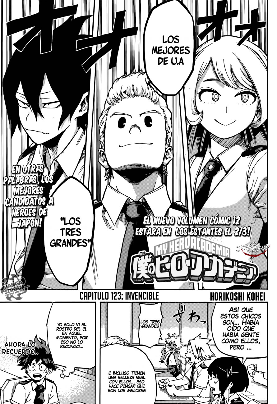 Read Boku no Hero Academia ES Manga Online