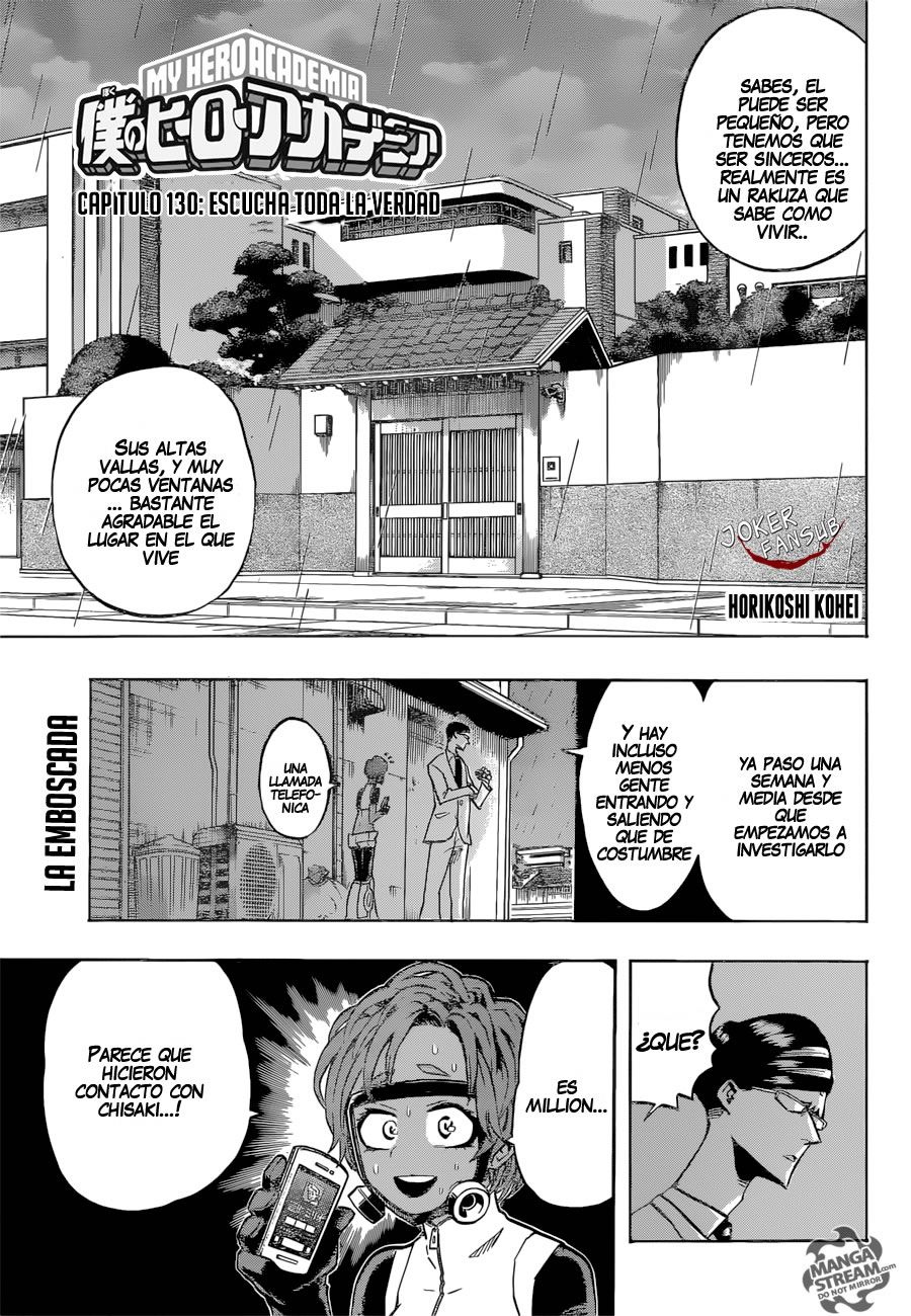 Read Boku no Hero Academia ES Manga Online