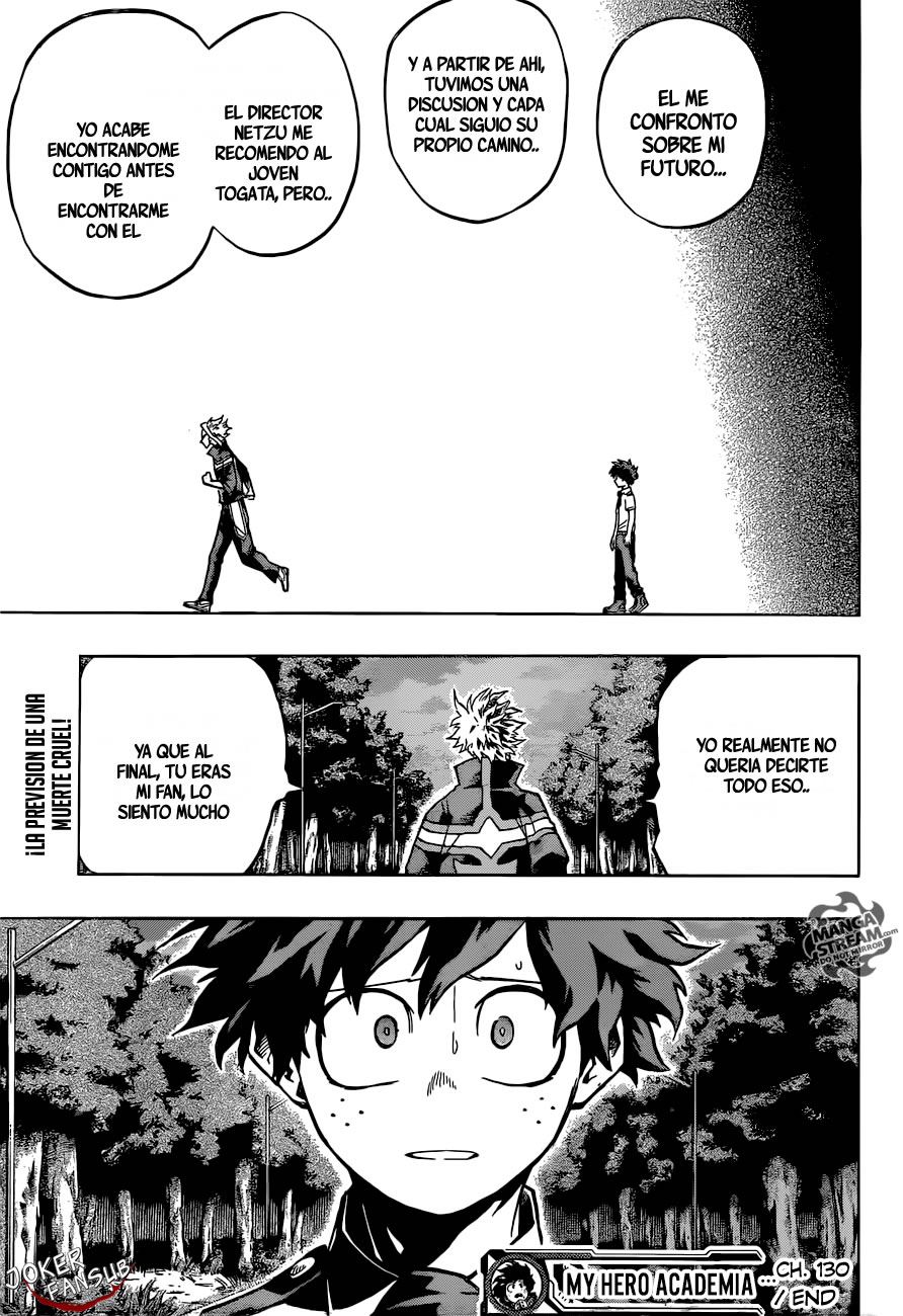 Read Boku no Hero Academia ES Manga Online
