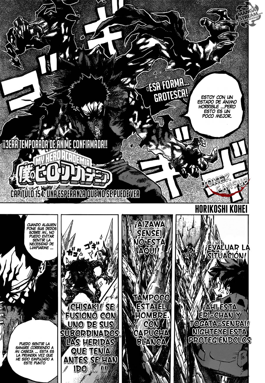 Read Boku no Hero Academia ES Manga Online