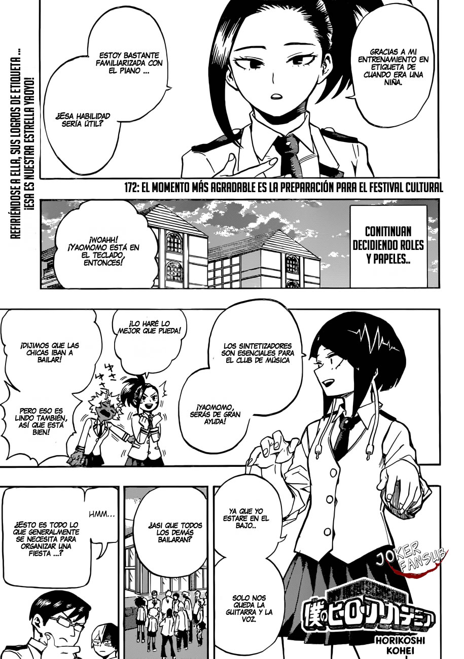 Read Boku no Hero Academia ES Manga Online