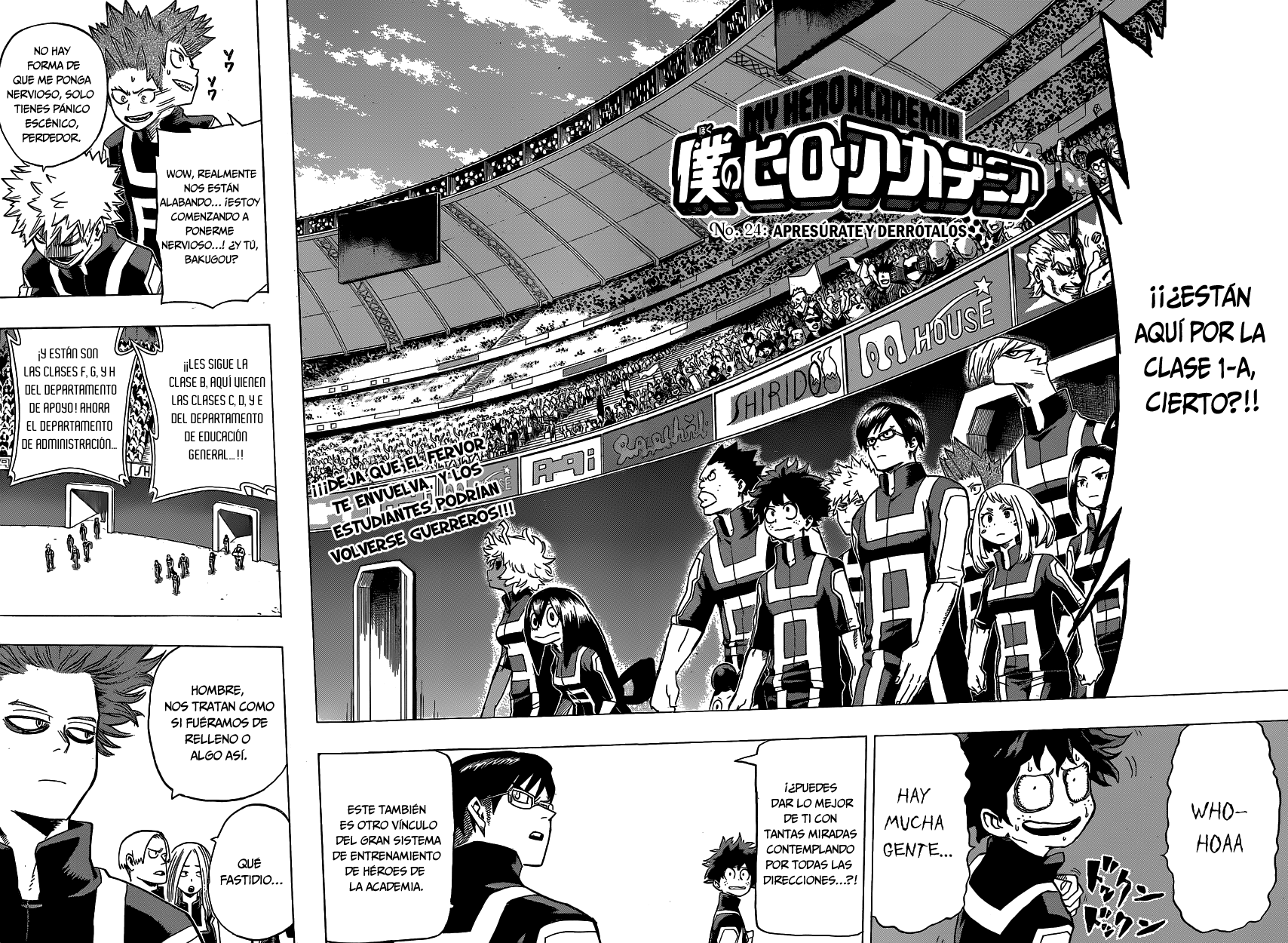 Read Boku no Hero Academia ES Manga Online