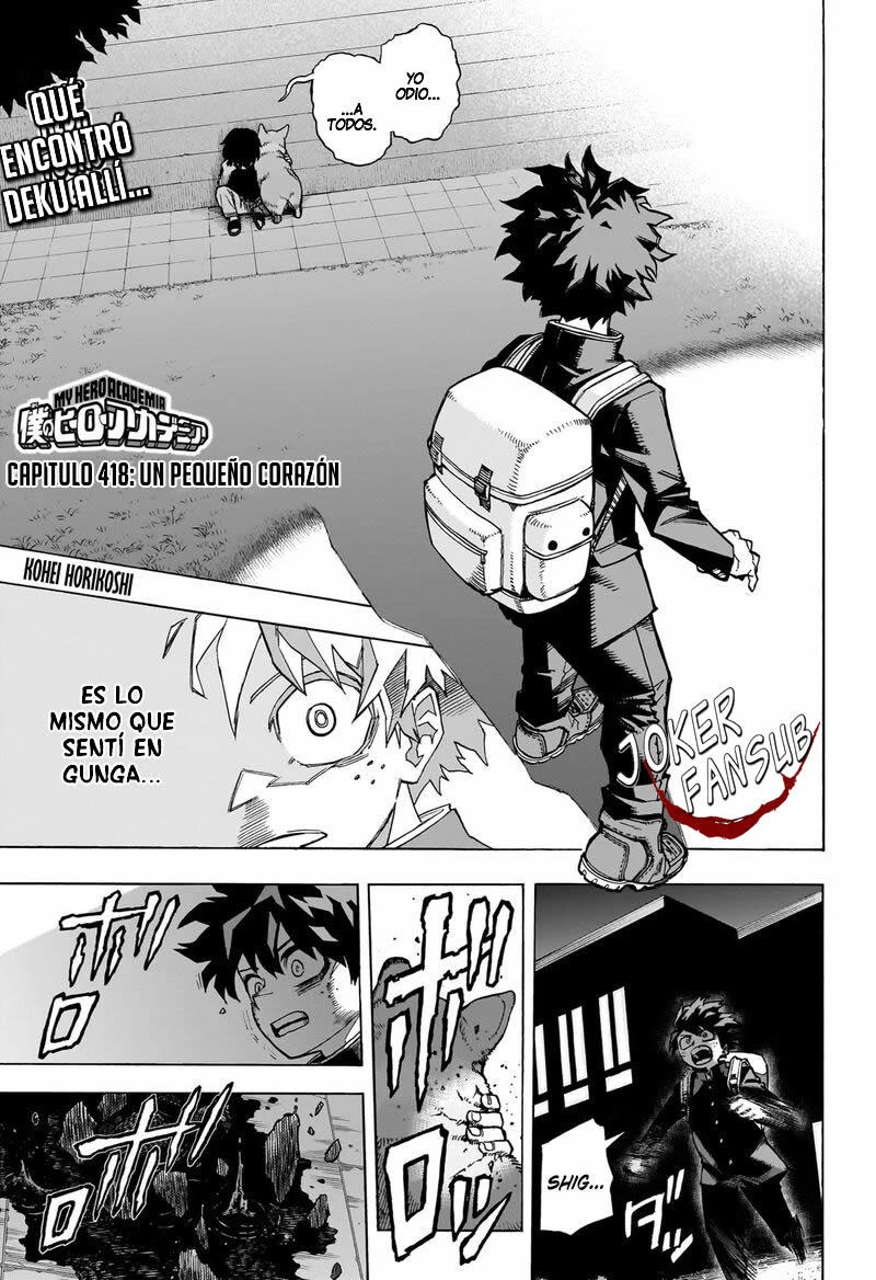 Read Boku no Hero Academia ES Manga Online