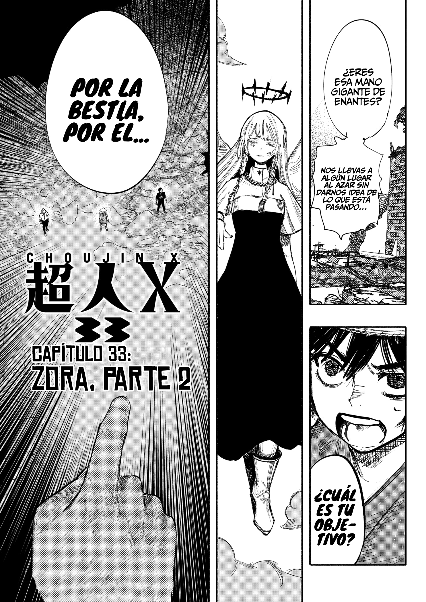 Read Choujin X ES Manga Online