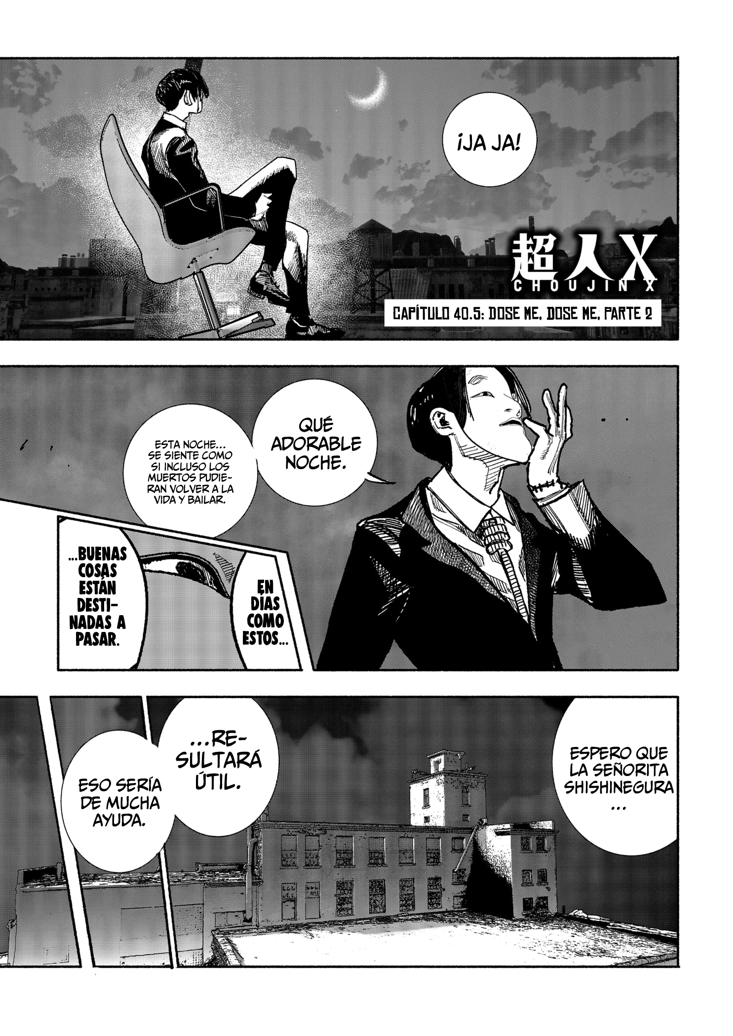 Read Choujin X ES Manga Online
