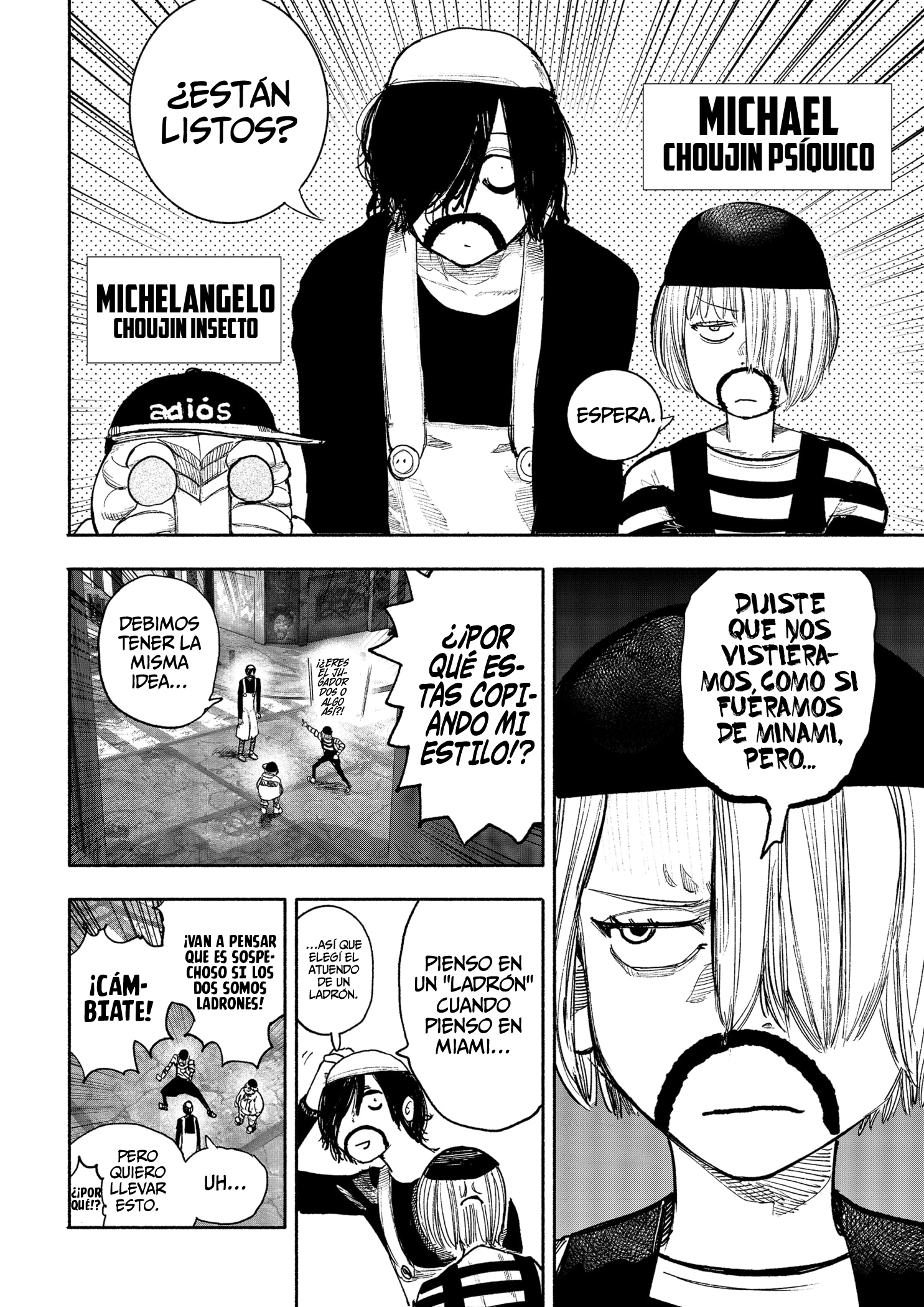 Read Choujin X ES Manga Online