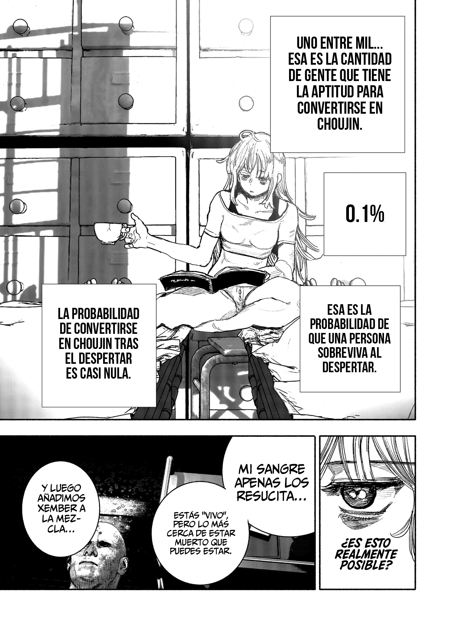 Read Choujin X ES Manga Online
