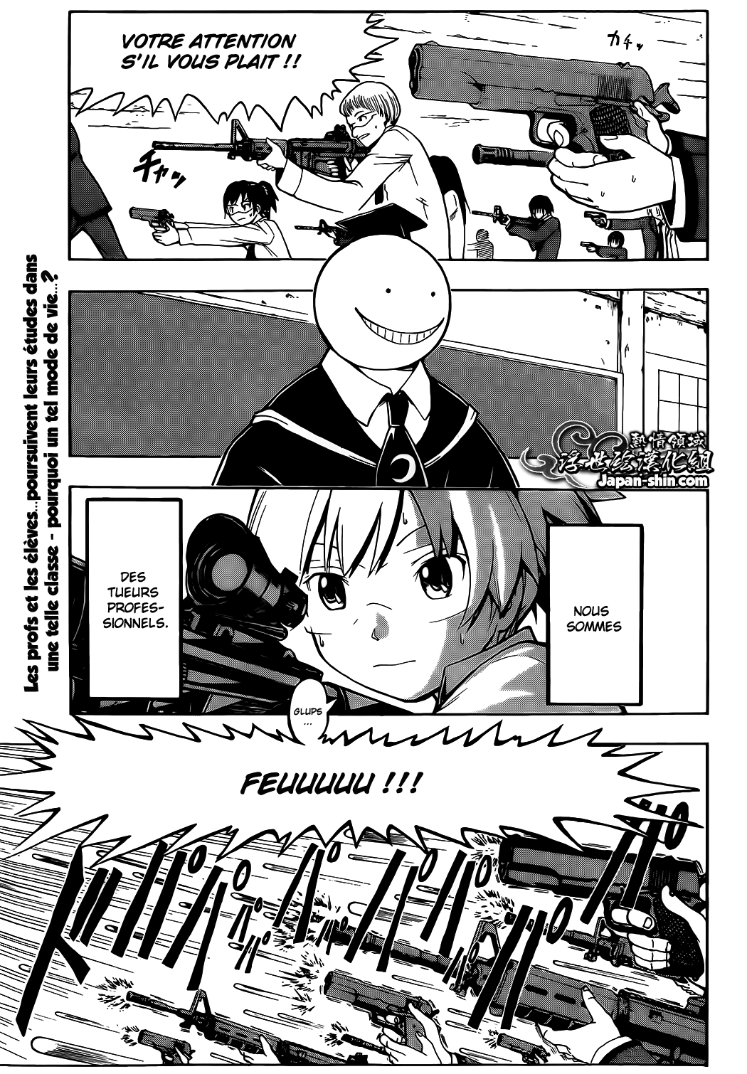 Read Ansatsu Kyoushitsu FR Manga Online