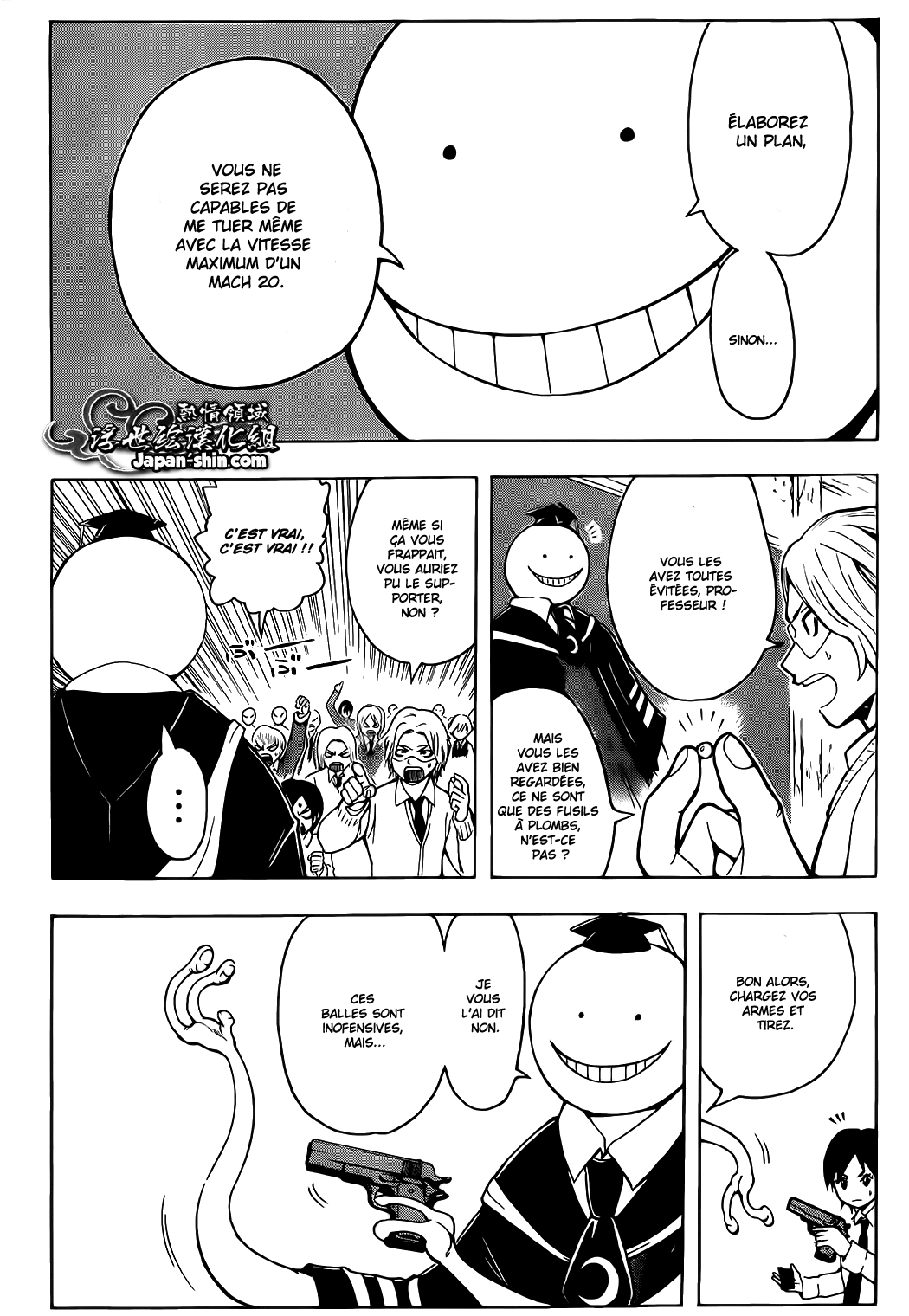 Read Ansatsu Kyoushitsu FR Manga Online