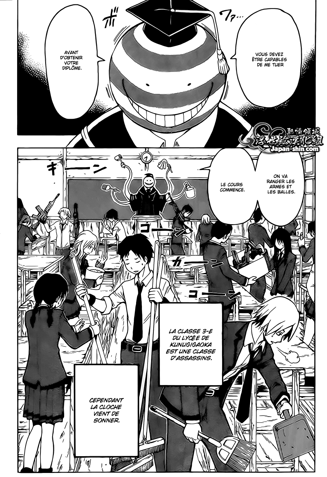 Read Ansatsu Kyoushitsu FR Manga Online