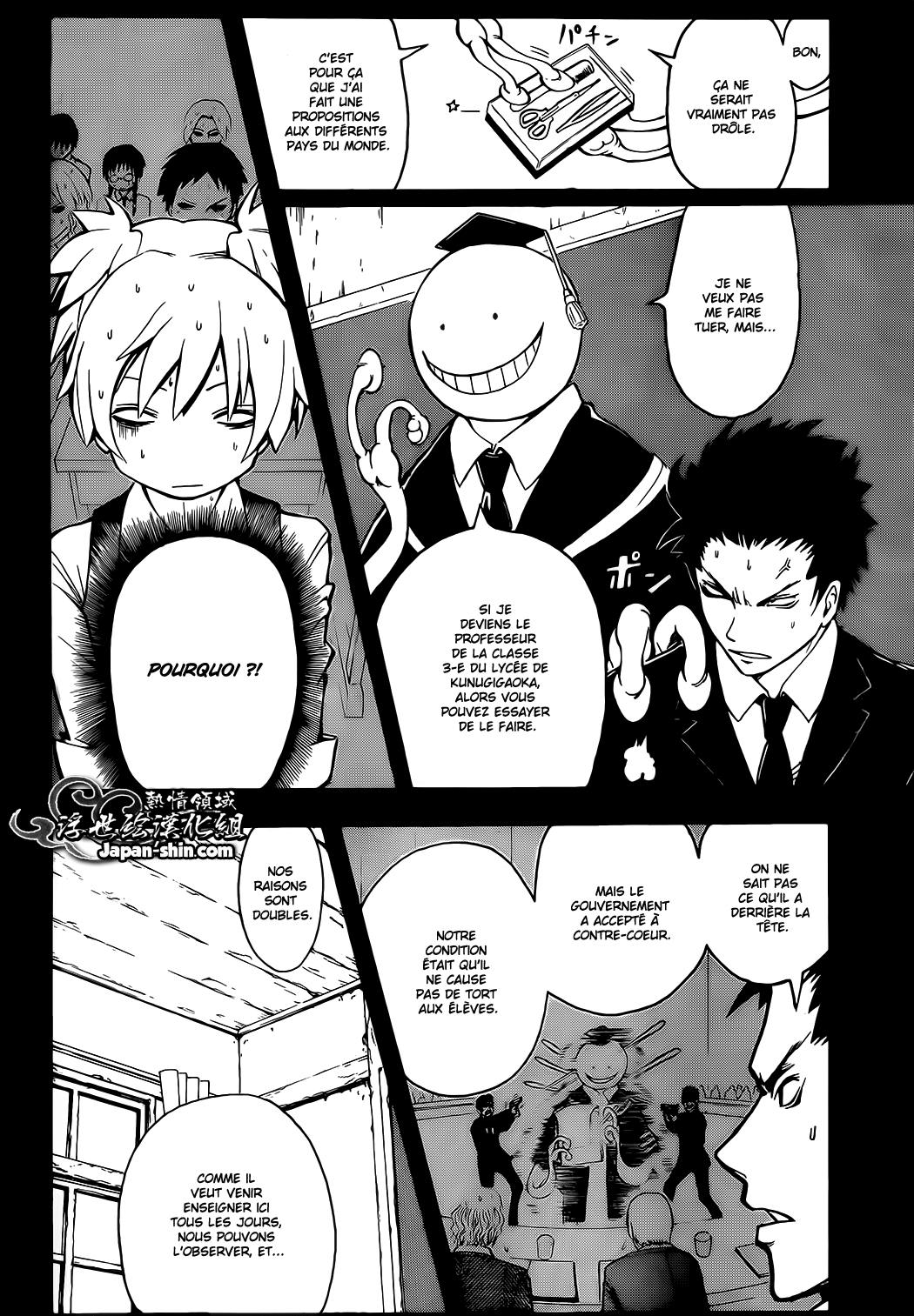 Read Ansatsu Kyoushitsu FR Manga Online
