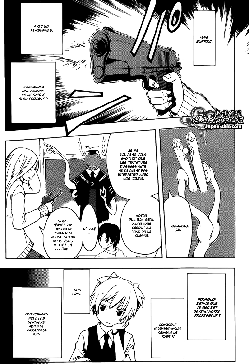 Read Ansatsu Kyoushitsu FR Manga Online