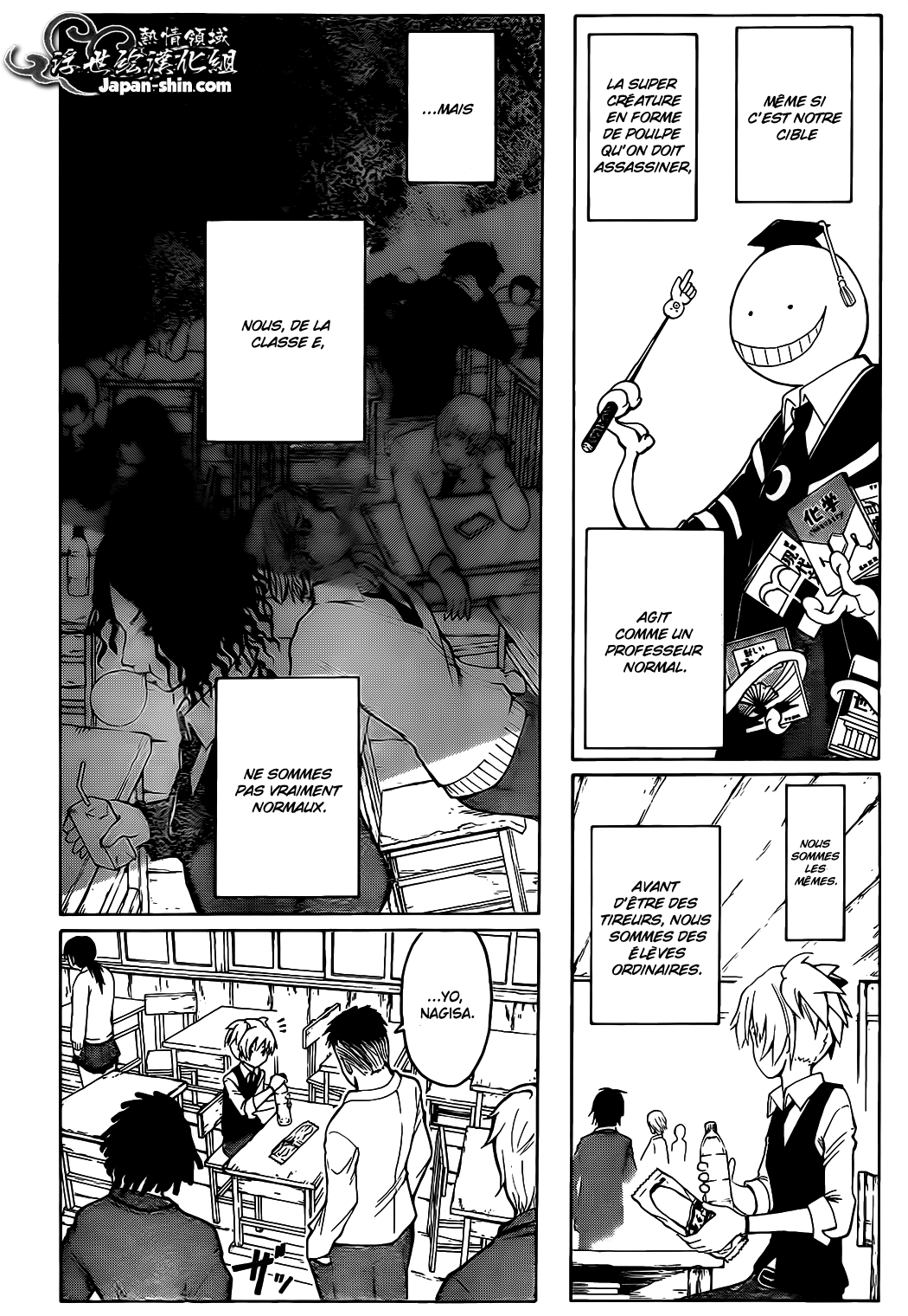 Read Ansatsu Kyoushitsu FR Manga Online