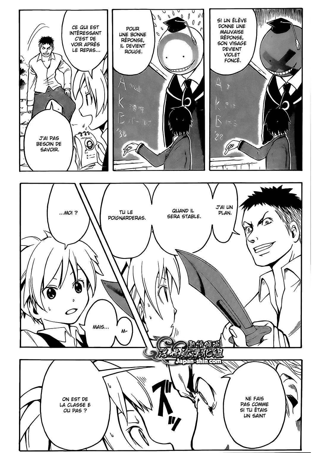Read Ansatsu Kyoushitsu FR Manga Online