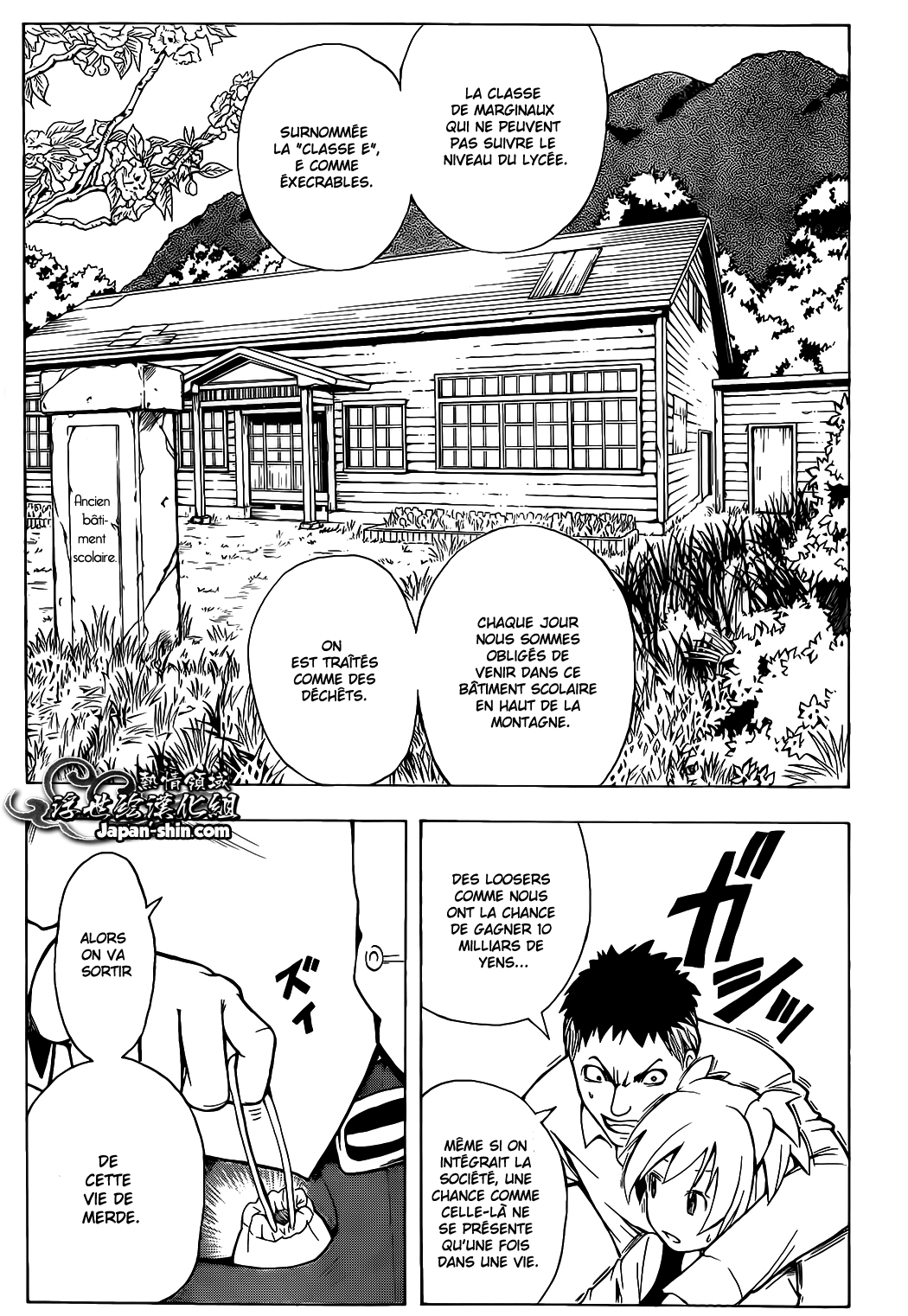 Read Ansatsu Kyoushitsu FR Manga Online
