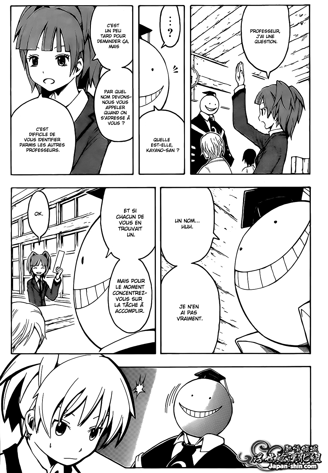 Read Ansatsu Kyoushitsu FR Manga Online