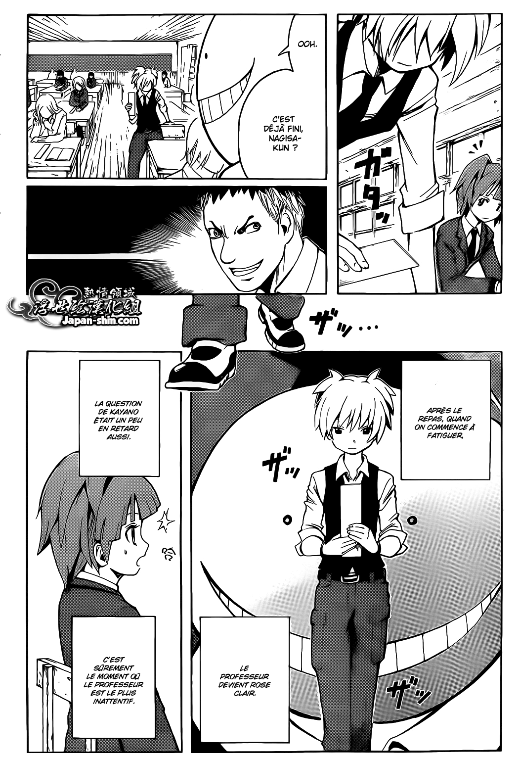 Read Ansatsu Kyoushitsu FR Manga Online