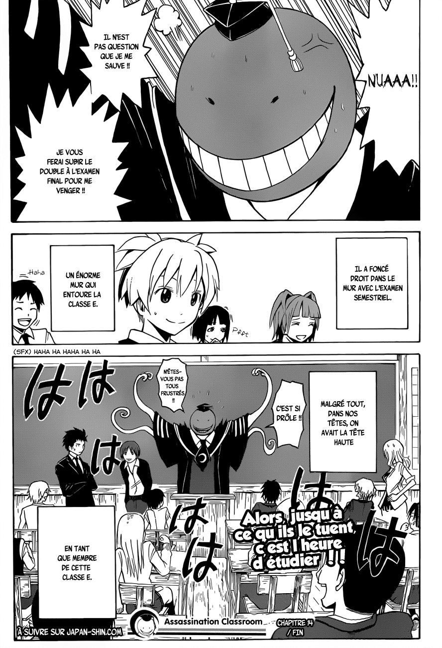 Read Ansatsu Kyoushitsu FR Manga Online