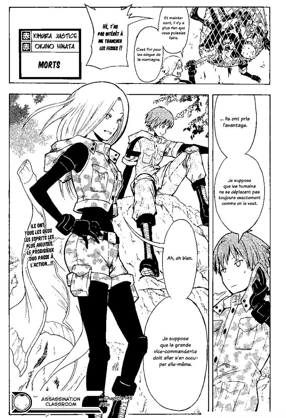 Read Ansatsu Kyoushitsu FR Manga Online