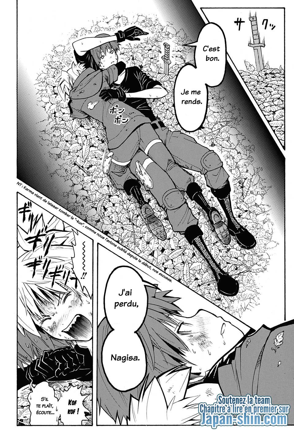 Read Ansatsu Kyoushitsu FR Manga Online