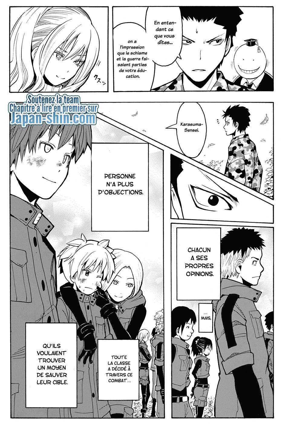 Read Ansatsu Kyoushitsu FR Manga Online