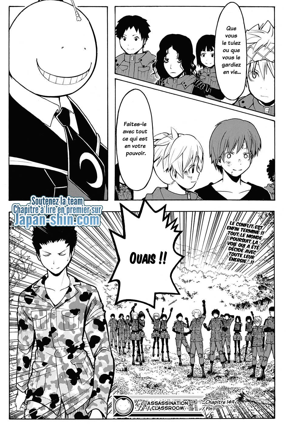 Read Ansatsu Kyoushitsu FR Manga Online