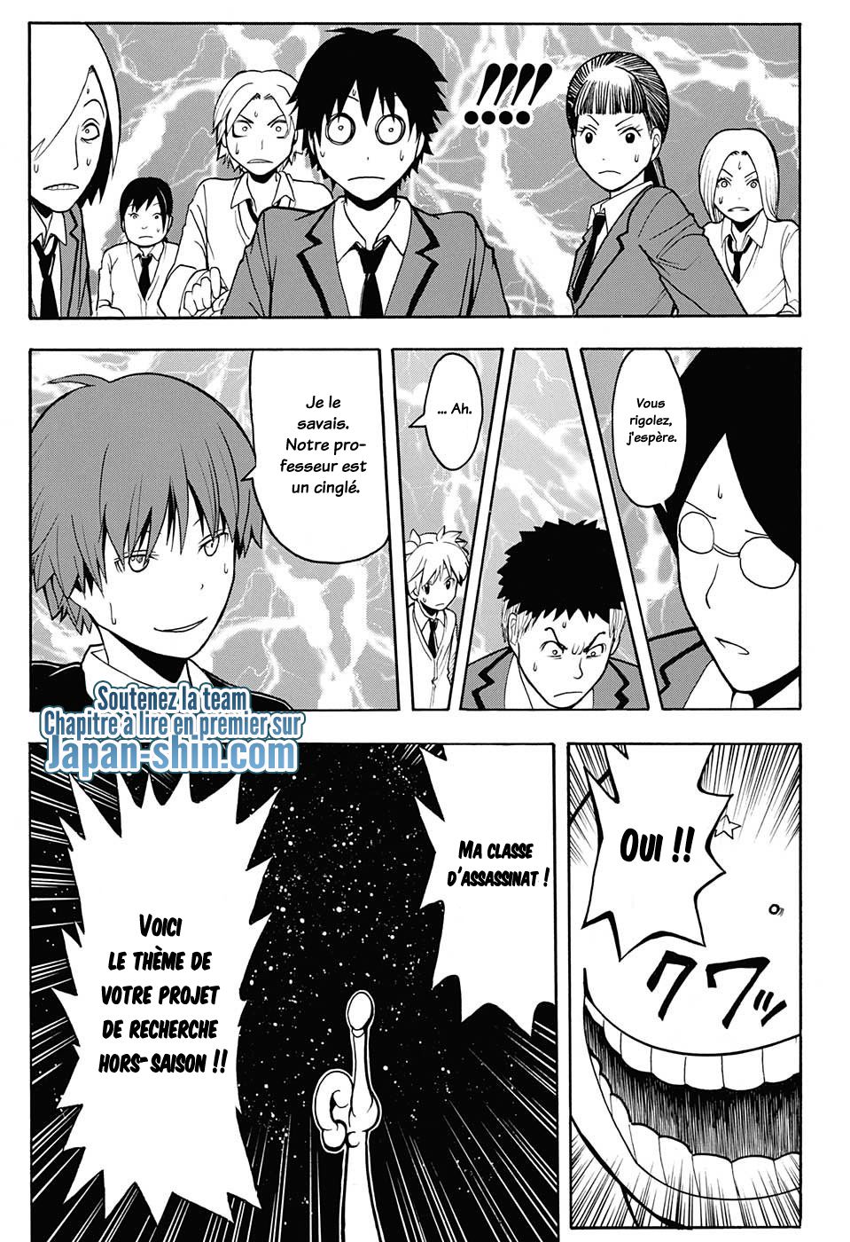 Read Ansatsu Kyoushitsu FR Manga Online