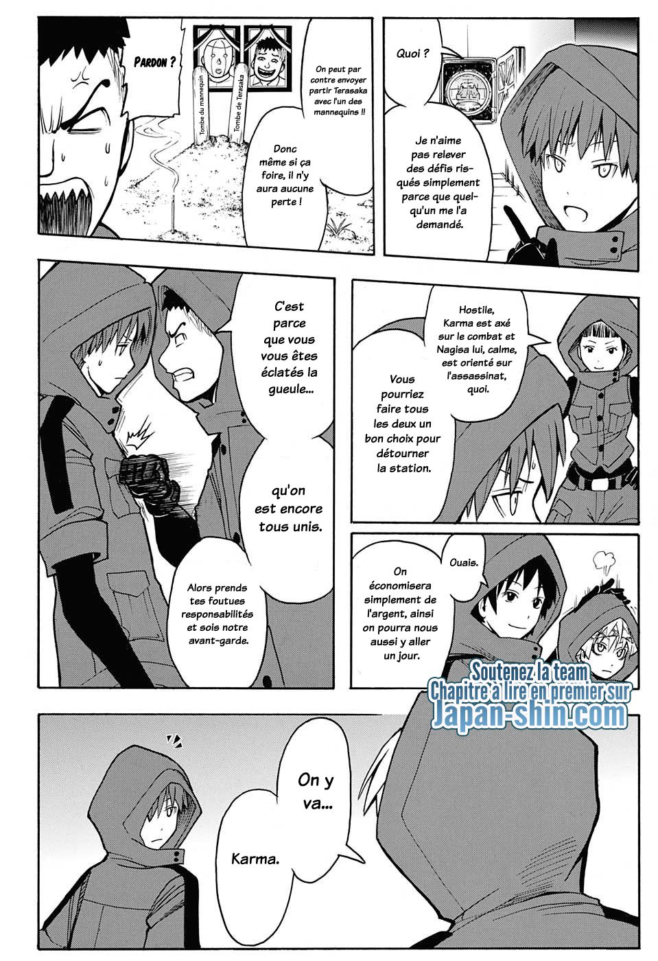 Read Ansatsu Kyoushitsu FR Manga Online