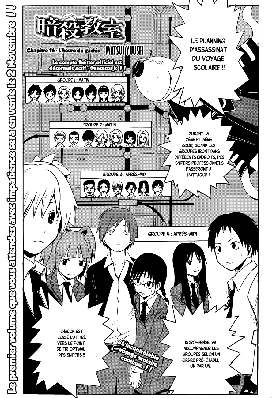 Read Ansatsu Kyoushitsu FR Manga Online