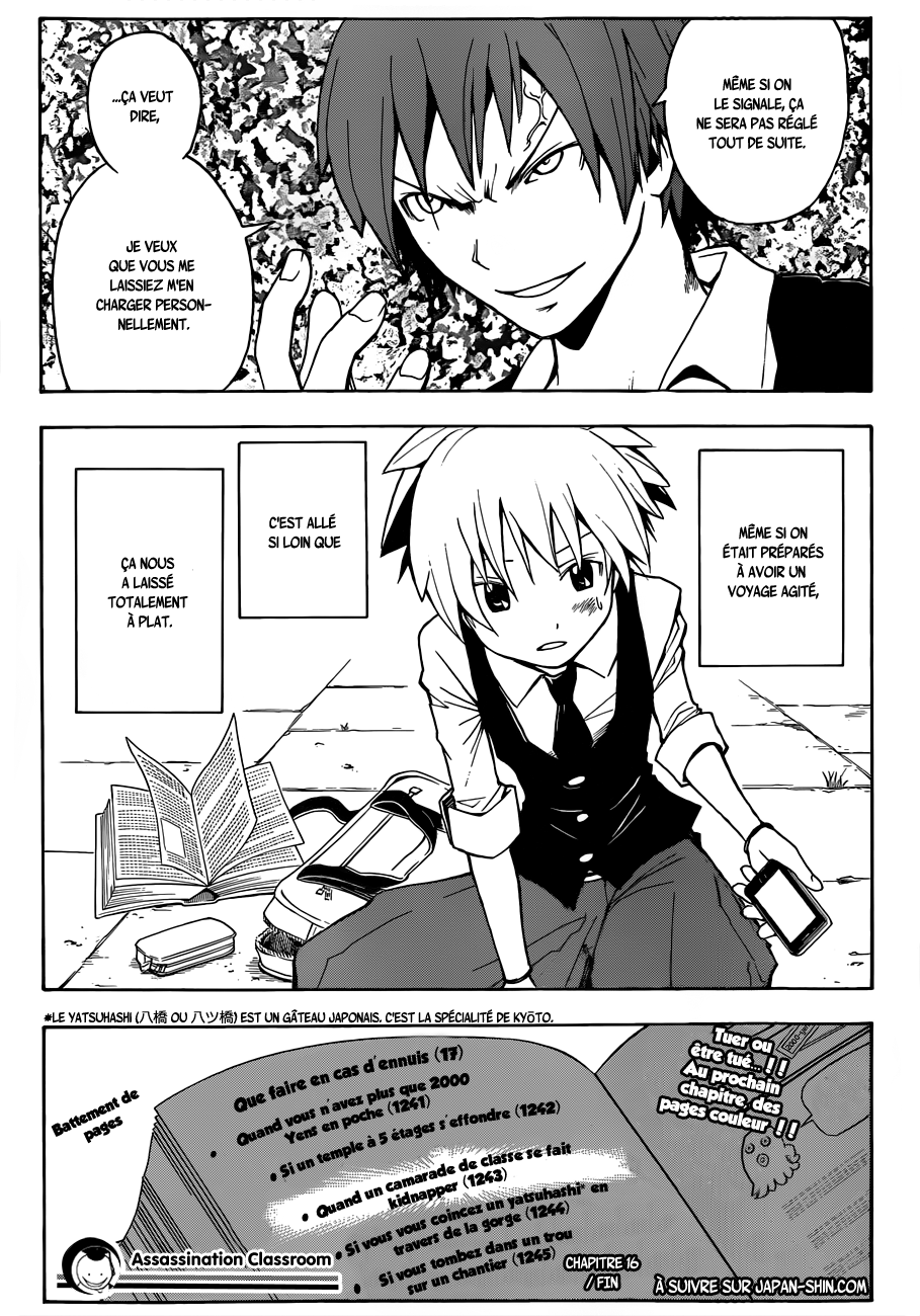 Read Ansatsu Kyoushitsu FR Manga Online