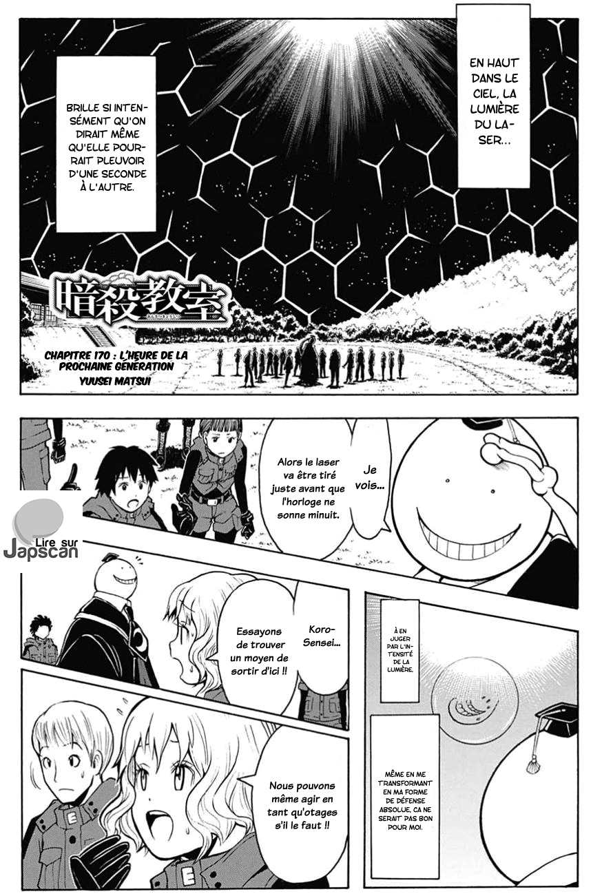 Read Ansatsu Kyoushitsu FR Manga Online