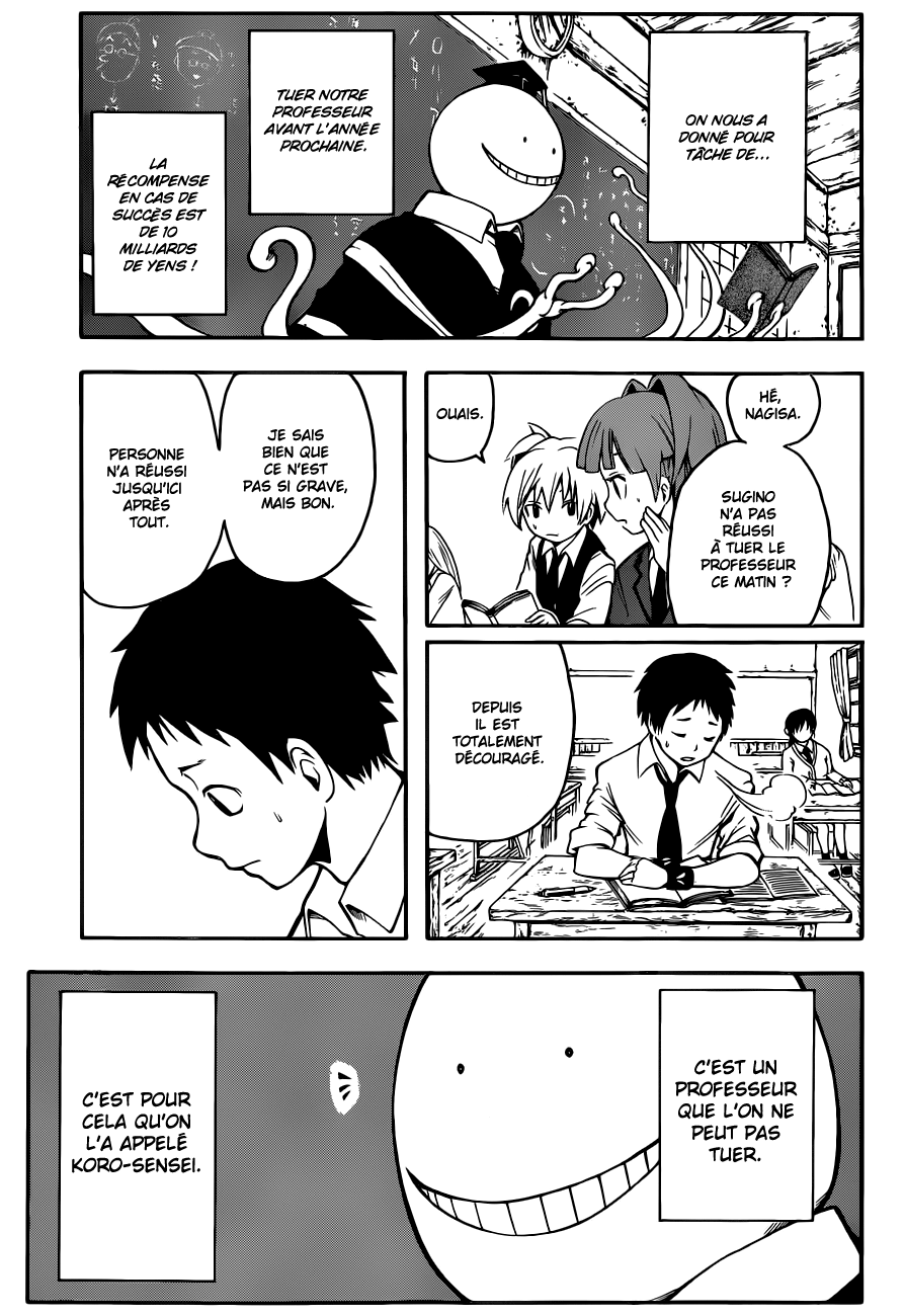 Read Ansatsu Kyoushitsu FR Manga Online