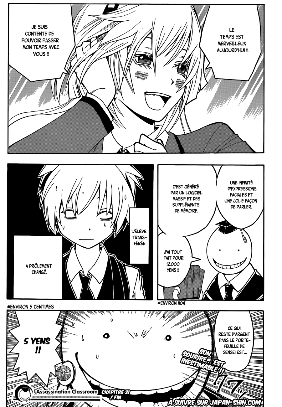 Read Ansatsu Kyoushitsu FR Manga Online