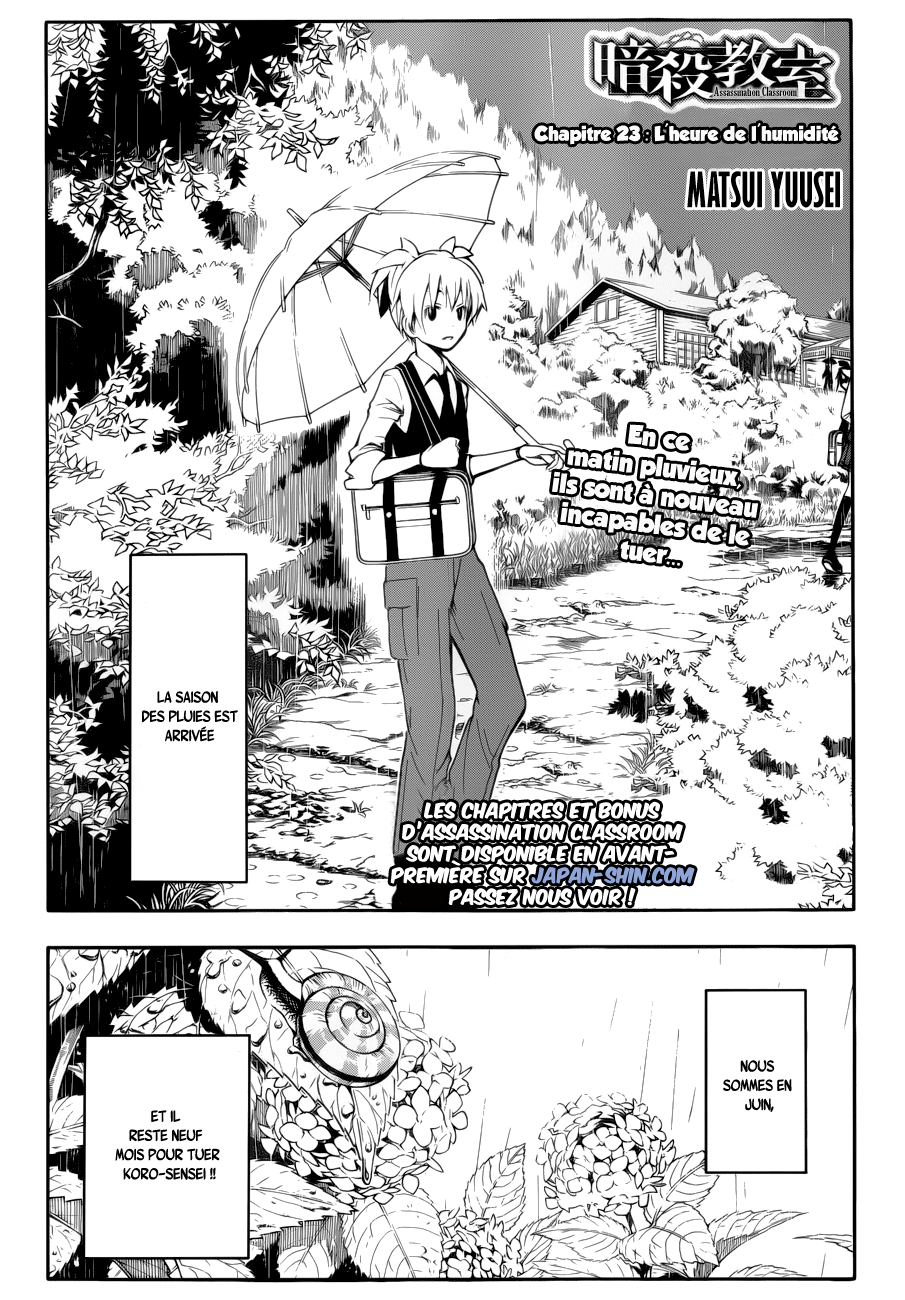 Read Ansatsu Kyoushitsu FR Manga Online