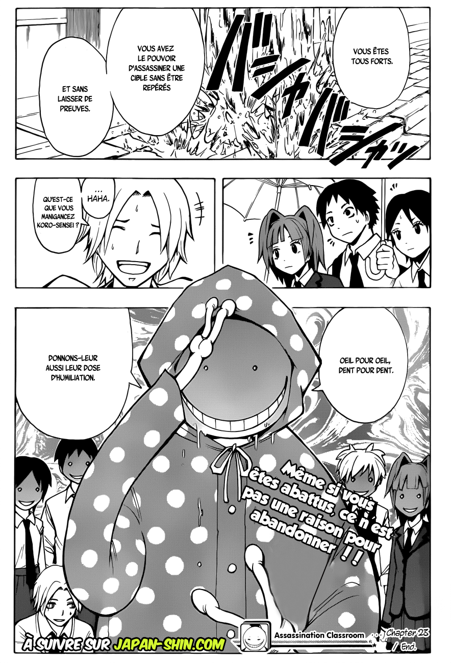 Read Ansatsu Kyoushitsu FR Manga Online