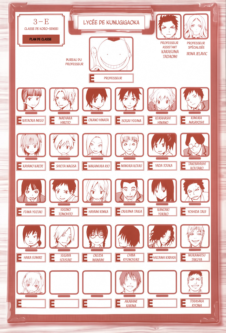 Read Ansatsu Kyoushitsu FR Manga Online