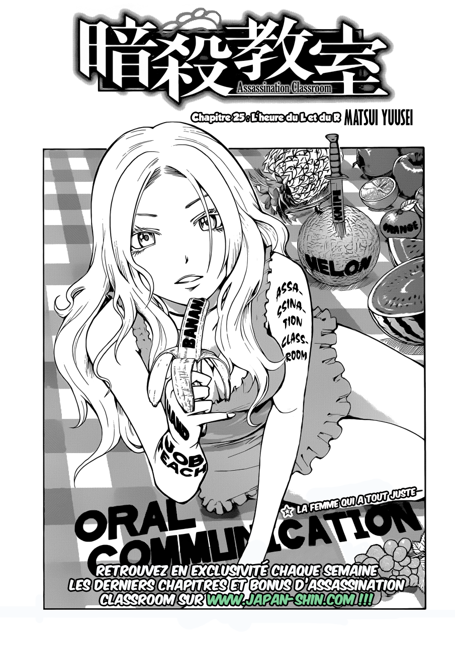 Read Ansatsu Kyoushitsu FR Manga Online