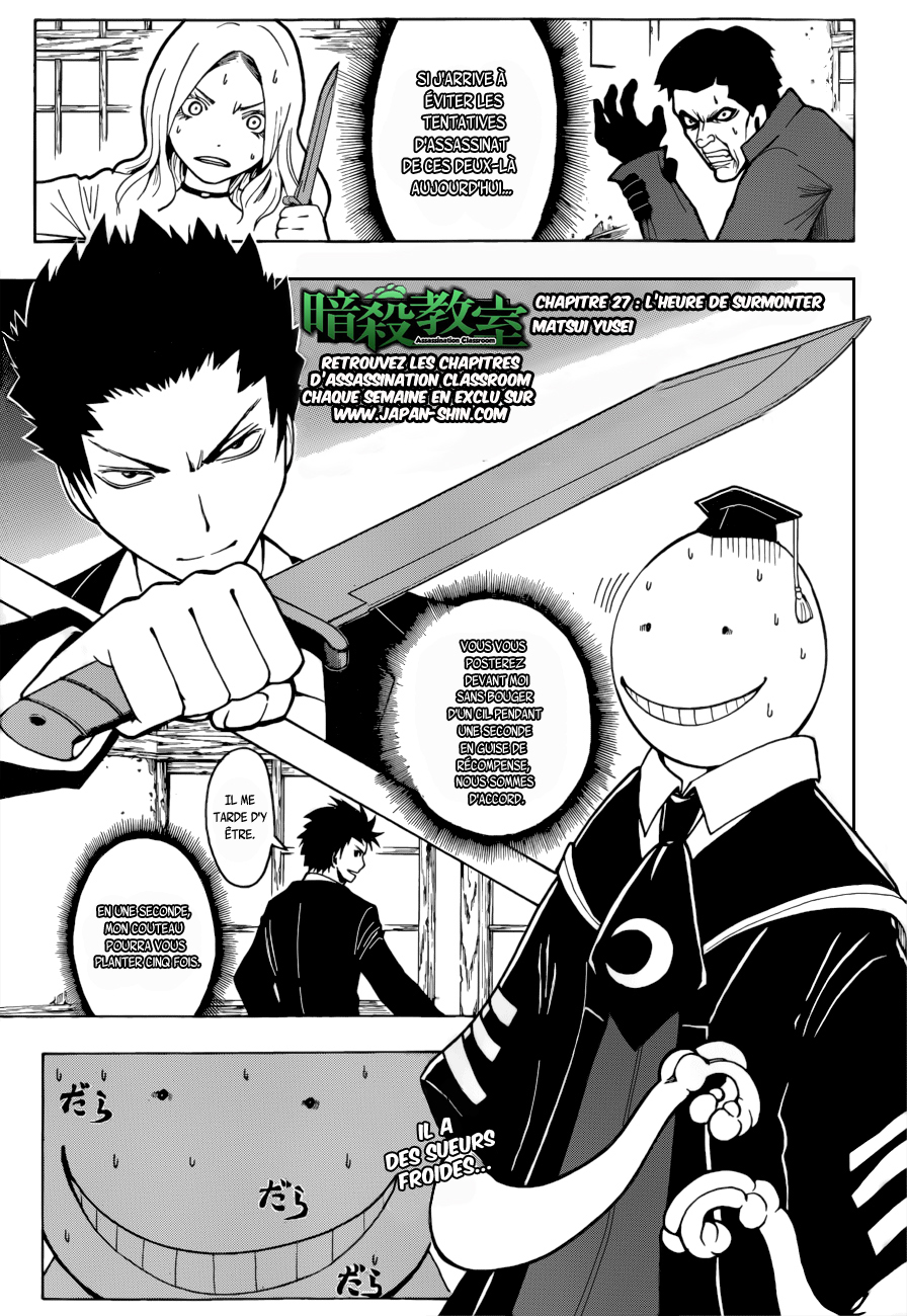 Read Ansatsu Kyoushitsu FR Manga Online